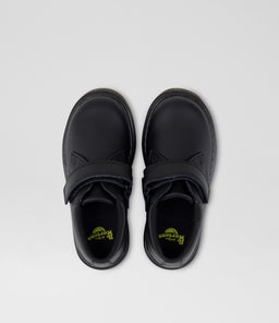 KAMRON II TODDLER DM BLACK LEATHER