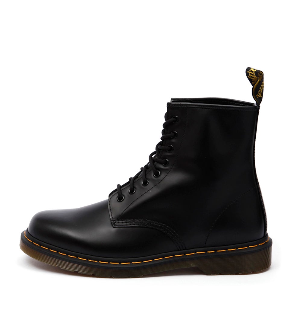 1460 8 Eye Boot Men's Black Leather