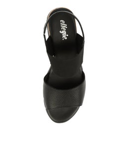 BASQUE W BLACK LEATHER
