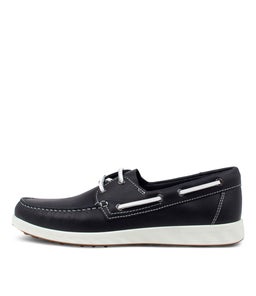540524 S LITE MOC BOAT EK NAVY NUBUCK