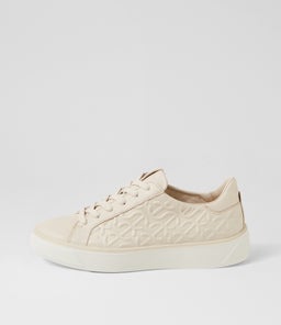 291533 ECCO STREET TRAY W EK LIMESTONE LEATHER