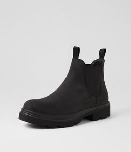 GRAINER M EK BLACK NUBUCK