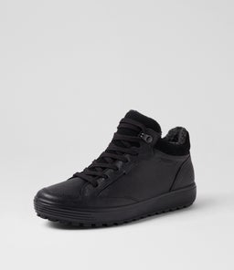 SOFT 7 TRED W EK BLACK LEATHER
