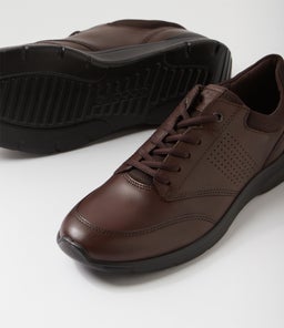 IRVING EK COCOA BROWN/COFFEE LEATHER