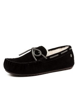 AMITY DK BLACK SHEEPSKIN