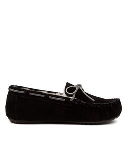 AMITY DK BLACK SHEEPSKIN