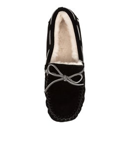 AMITY DK BLACK SHEEPSKIN
