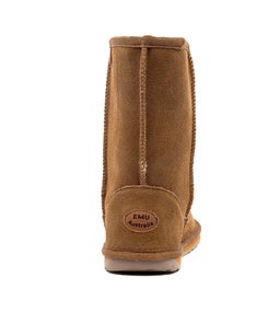 WALLABY LO JNR CHESTNUT SUEDE