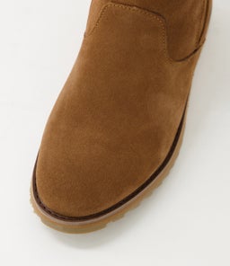 W12997 BEACH MINI EM CHESTNUT SHEEPSKIN