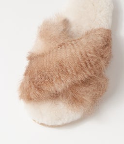 W12987 MAYBERRY CRIMP NATURAL SHEEPSKIN