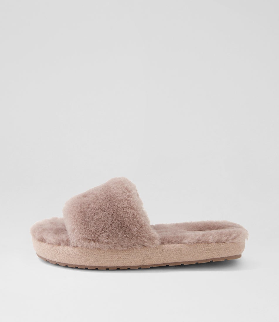 Mckay Mocha Fabric Sandals