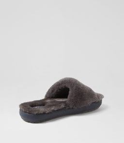 MCKAY EM CHARCOAL SHEEPSKIN