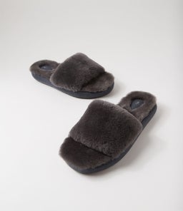 MCKAY EM CHARCOAL SHEEPSKIN