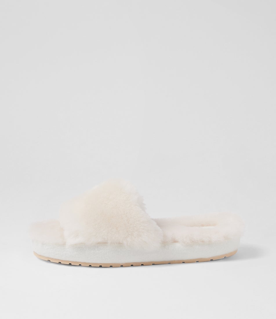 Mckay Natural Sheepskin Sandals
