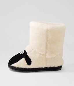 SHAUN THE SHEEP JNR EM NATURAL SHEEPSKIN