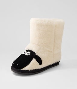 SHAUN THE SHEEP JNR EM NATURAL SHEEPSKIN