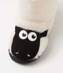 SHAUN THE SHEEP TOT EM NATURAL SHEEPSKIN