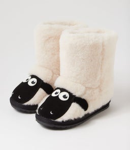 SHAUN THE SHEEP TOT EM NATURAL SHEEPSKIN