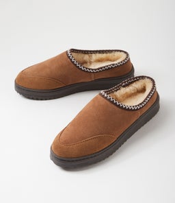 PLATINUM OUTBACK SCUFF EM CHESTNUT SUEDE