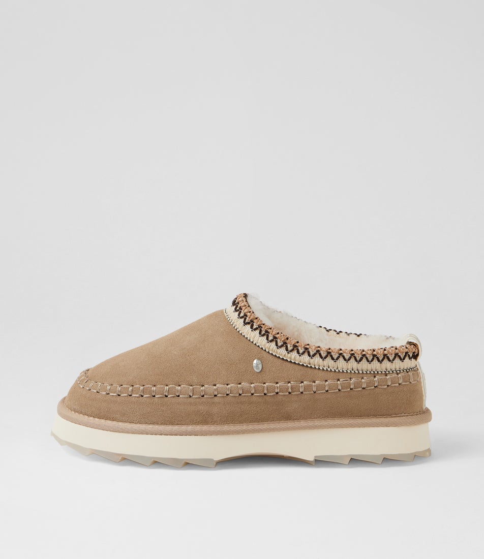 Sharky Adventure Sand Suede Slippers Sharky Adventure Sand Suede Slippers