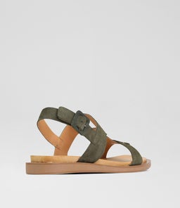 MONIE EO ARTICHOKE SUEDE