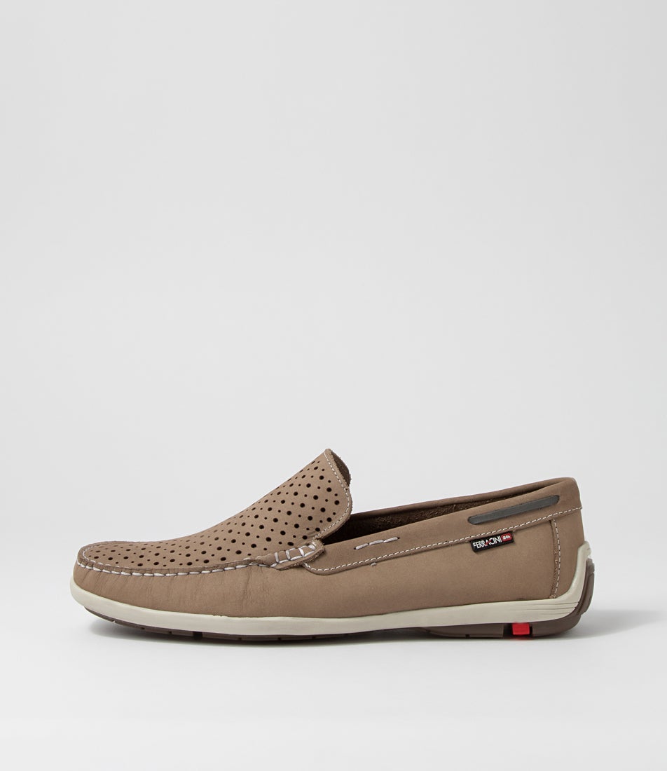 Zeke Cinza Nubuck Loafers