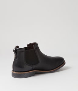 PAIGE FC BLACK LEATHER