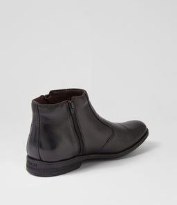 MARCH FC BLACK LEATHER