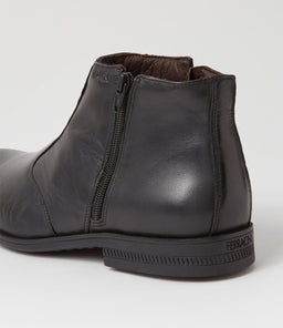 MARCH FC BLACK LEATHER
