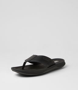 LAKE FC BLACK LEATHER