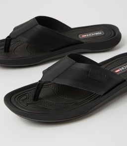 LAKE FC BLACK LEATHER