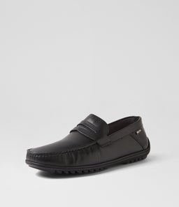 BRAXTON FC BLACK LEATHER