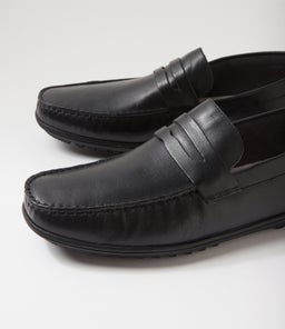 BRAXTON FC BLACK LEATHER