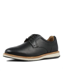 SCARSDALE PLAIN FL BLACK CRAZYHORSE LEATHER
