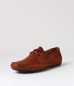 COOPER LACE FL RICH TAN NUBUCK
