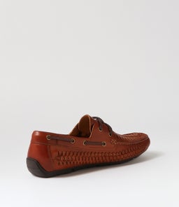 COOPER LACE FL RICH TAN NUBUCK
