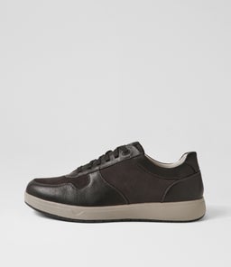 HEIST 6 H LACE FL BLACK LEATHER
