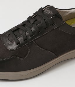 HEIST 6 H LACE FL BLACK LEATHER