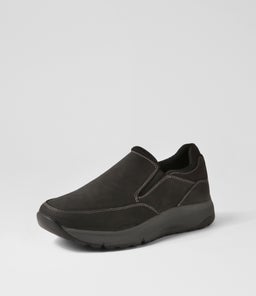 TREADLITE SLIP FL BLACK CRAZYHORSE LEATHER