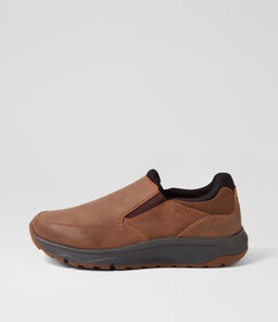 TREADLITE SLIP FL BROWN CRAZYHORSE LEATHER