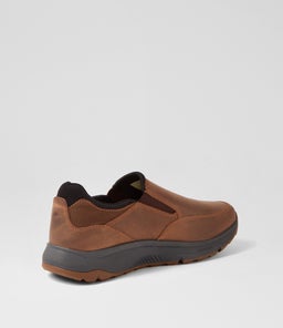TREADLITE SLIP FL BROWN CRAZYHORSE LEATHER