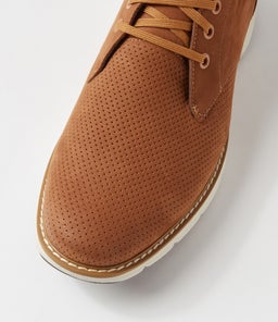 FRENZI PERF FL TAN NUBUCK