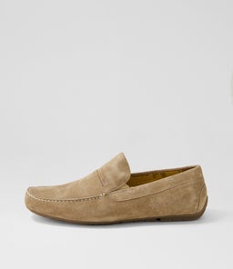 CROWN DRIVER FL SAND SUEDE