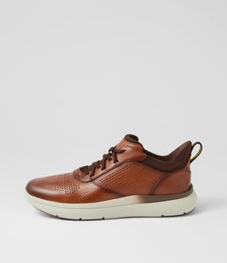 FLEET PERF SNEAKER FL COGNAC LEATHER