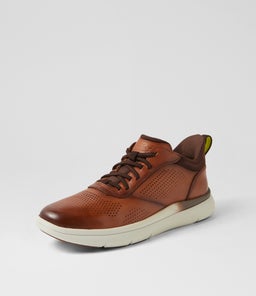 FLEET PERF SNEAKER FL COGNAC LEATHER