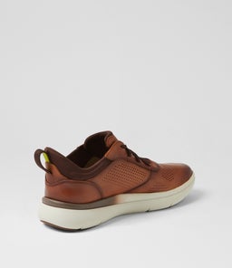 FLEET PERF SNEAKER FL COGNAC LEATHER