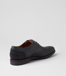 CALABRIA PRINT FL NAVY LEATHER SUEDE