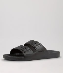 SLIDES M FM BLACK SMOOTH
