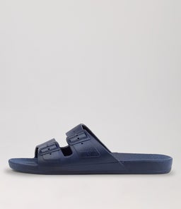 SLIDES M FM NAVY SMOOTH