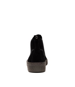 ANGELS SCHWARZ GREY SUEDE